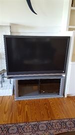 Sony tv 50 inches, also have a swivel base stand for sale