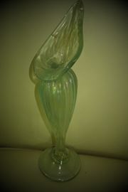 #89                 Iridescent Vase     $95.