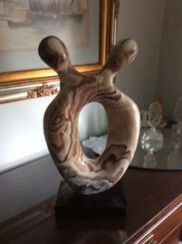 #247  Marble sculpture    $ 300.