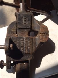 Very Old Erie Bench Vise
