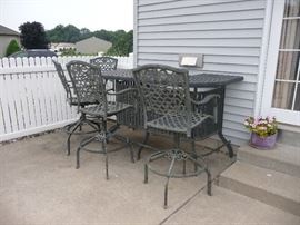patio bar set 