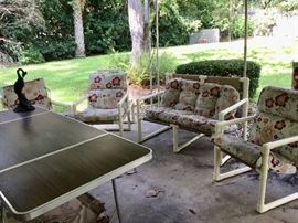 Aluminum table, patio furniture 