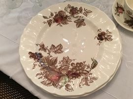 Dining room table dishes