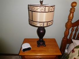 one  of  pair  of  lamps