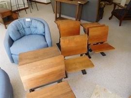 Sears  vintage  school  desks