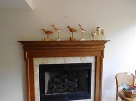 wood  birds  and  sea  shells