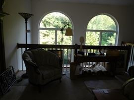 photographs  are on  library  table