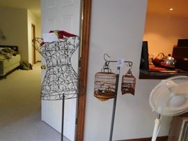 decor  only-dress  stand  and  bird  cages
