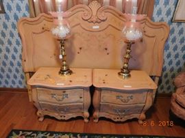 Bombay style bedroom set.
