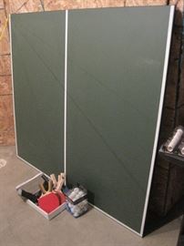 Table Top Ping Pong/Table Tennis set.