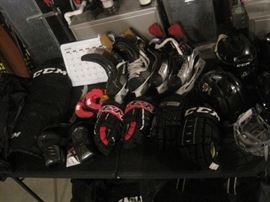 Hockey Gear.