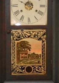 Antique Pictorial Clock