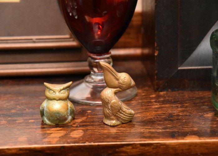 Brass Owl & Pelican Miniatures