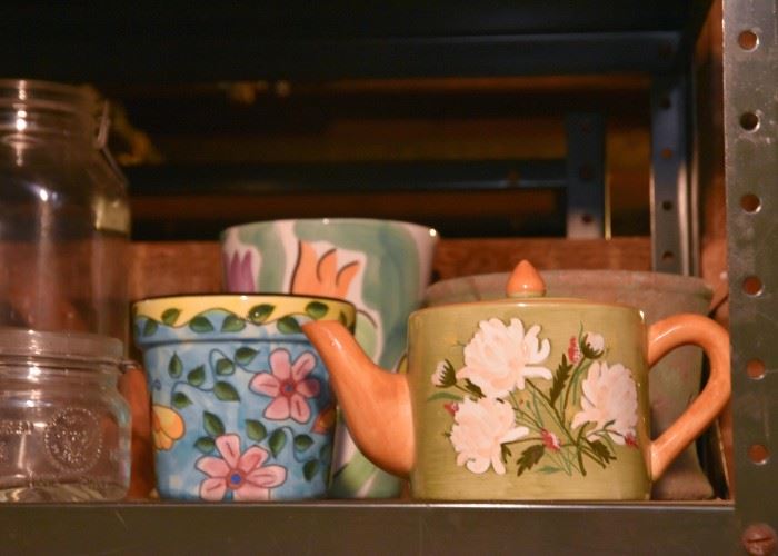 Ceramic Teapot, Home Decor