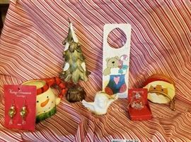 Assortments of Christmas Decor