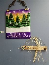 NEW Winter Wonderland sign