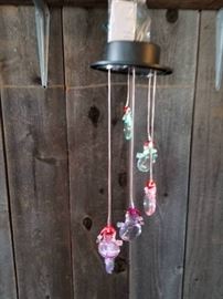 Solar Snowman Hat with Mitts That Light Up NIB