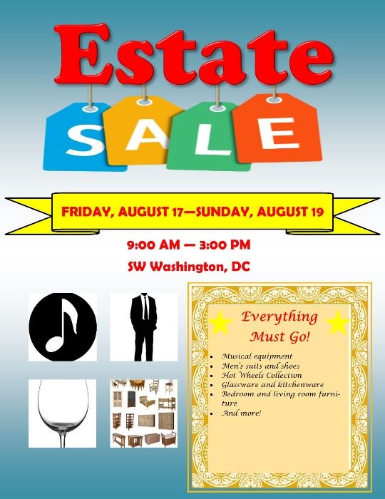 Estate Sale Flyer