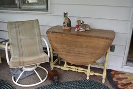 gate legged drop leaf table