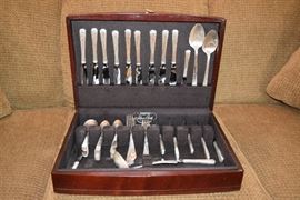 westmoreland sterling silverware service for 8
