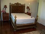 Gorgeous Queen Size Mansion Bed with Mattress/Boxspring