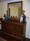Matching Dresser and Mirror