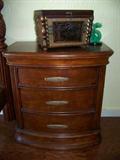 One of a Pair of Matching Nightstands