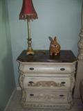 Matching Marble Top Nightstand