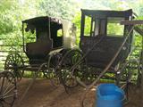 2 of 3 Amish Buggies