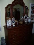 Matching Dresser and Mirror