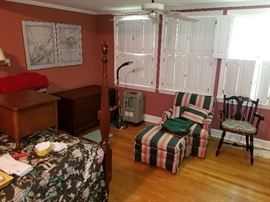 beautiful antique blanket chest. 