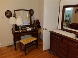 beautiful antique vanity.