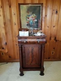 gorgeous antique cabinet.