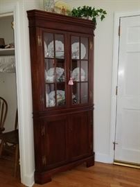 antique corner cabinet. by Craftique 