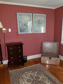 authentic reproduction Craftique nightstands. (2).