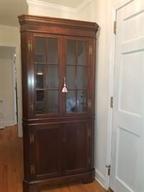 Authentic reproduction Craftique  Corner Cabinet. 