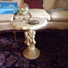 Side Table with Cherubs