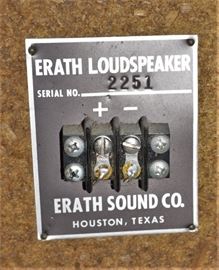 Erath loudspeakers
