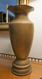 105mm brass shell vase