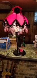 Perfect conversation piece for your Christmas decor! Working leg lamp!