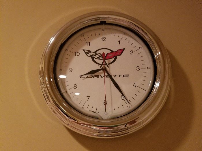 corvette clock
