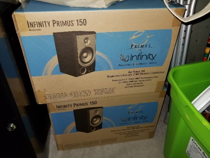 Infinity speakers