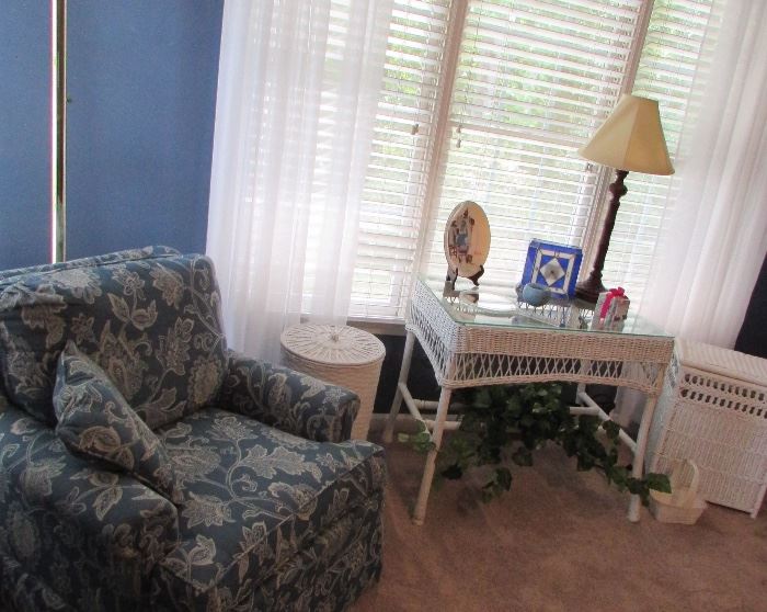 Blue chair sold