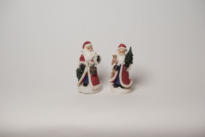 Ceramic Santa Figures 
