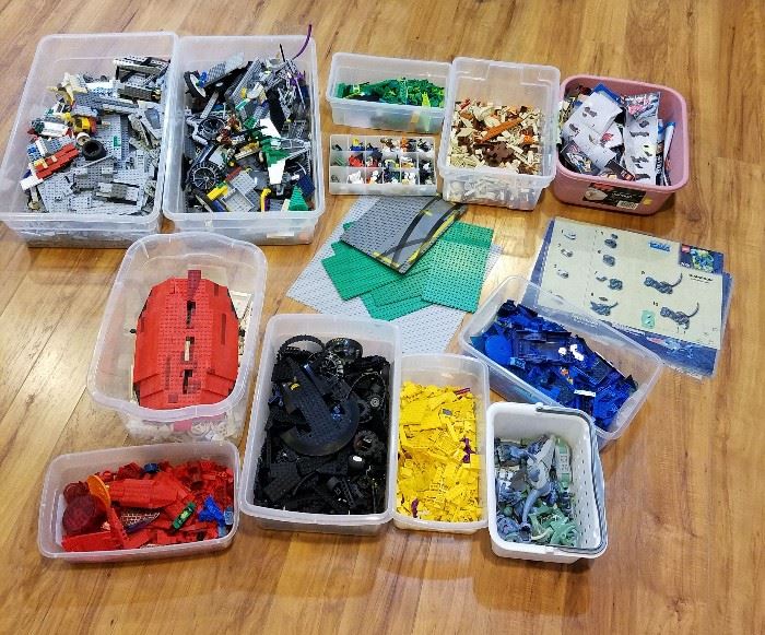 Selling all these legos as 1 item