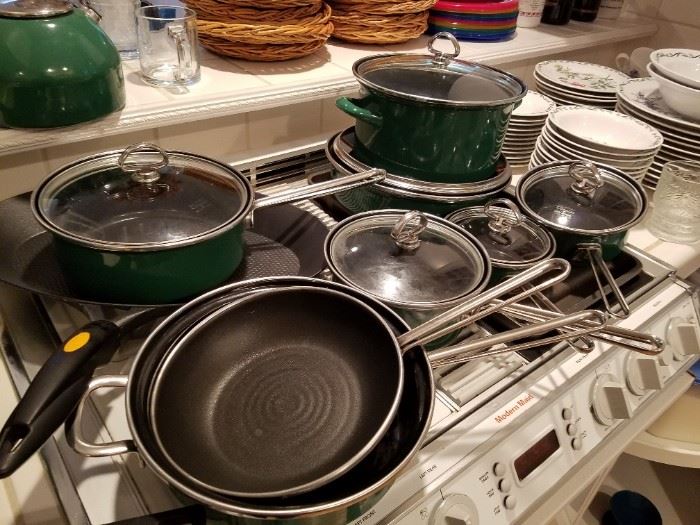 Chantal Cookware...and lots of it! 