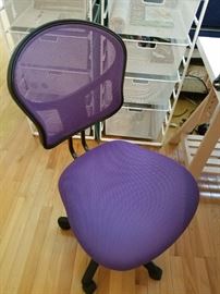 Lavender Desk Chair...who doesn't want one?!