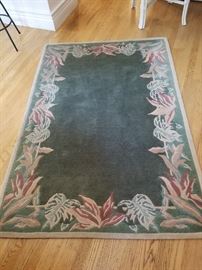 This is wonderful 4 x 6 carpet from  Hawaiian  Rug  and it has it's authentication. 
