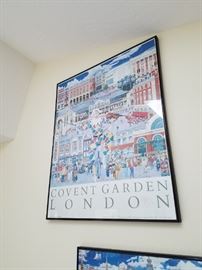 Covent Garden London Poster 