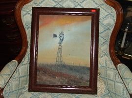 Oil  Painting by Ruth Rachel of Oklahoma scenes 